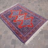 Tapis d'orient persan fait main senneh 165 X 113 cm