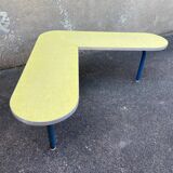 Charming formica kindergarten corner bench,
