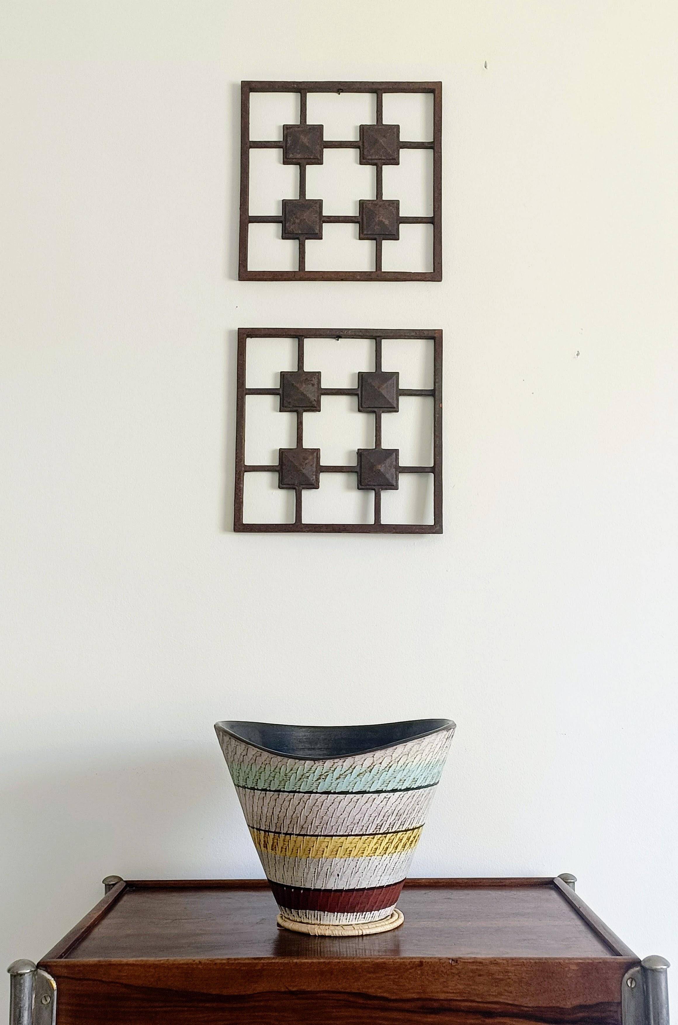 Dümler & Breiden Ceramic Bowl, Sgraffito Décor, West Germany, 1950s
