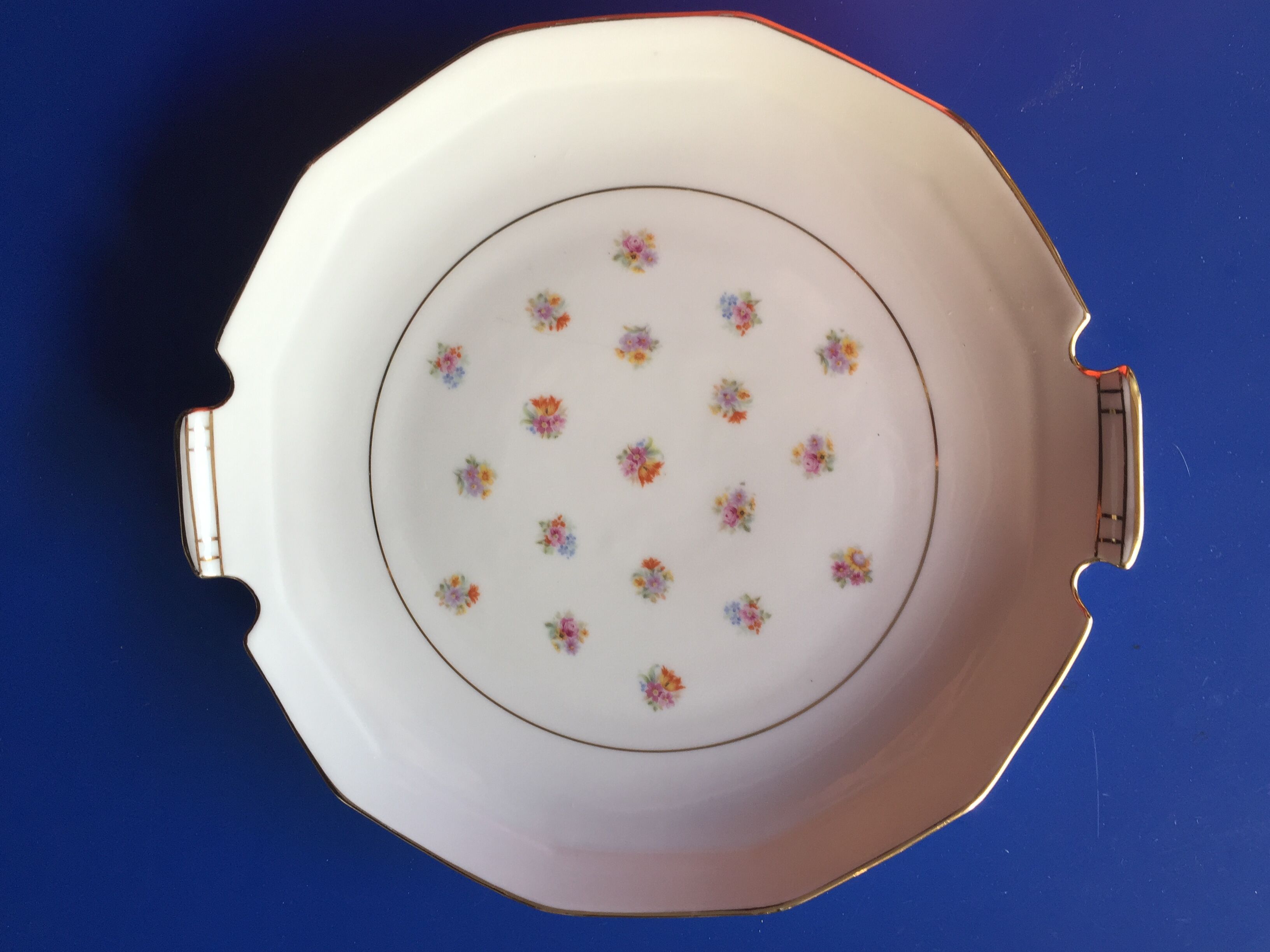 12 plates and presentation dish