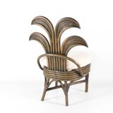 Set of 6 rattan chairs