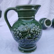 3 antique wine jugs