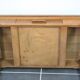 Rustic wood desk 1 drawer of the years 60