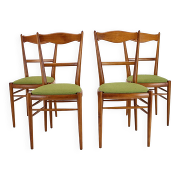 4 chaises en bois par Drevotvar, Czechoslovakia