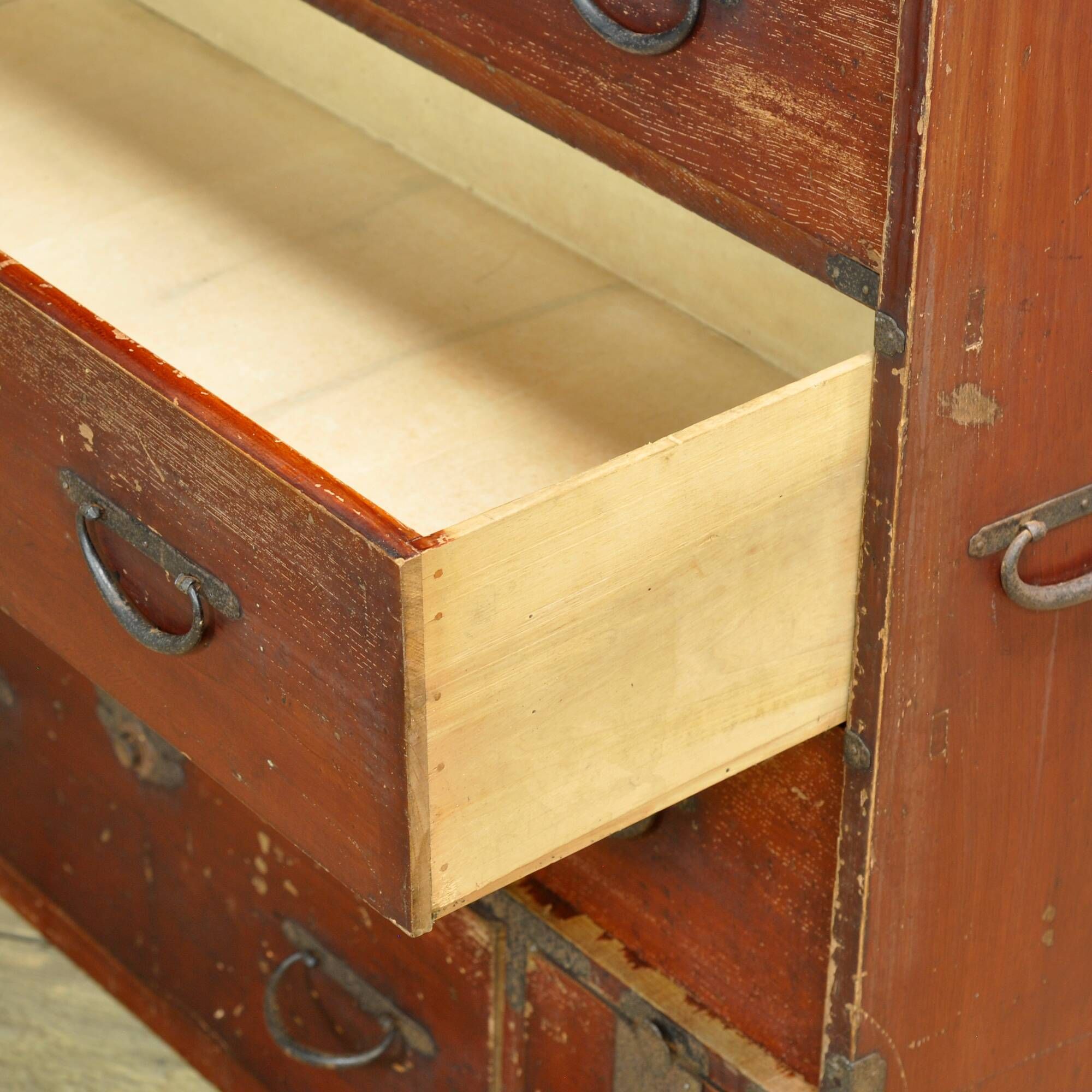 Japanese Tansu chest of drawers, circa 1870
