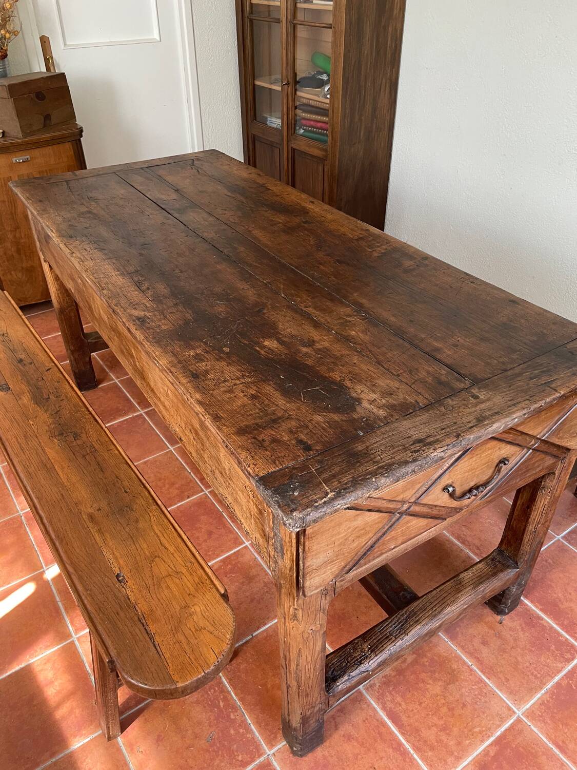 Old farm table