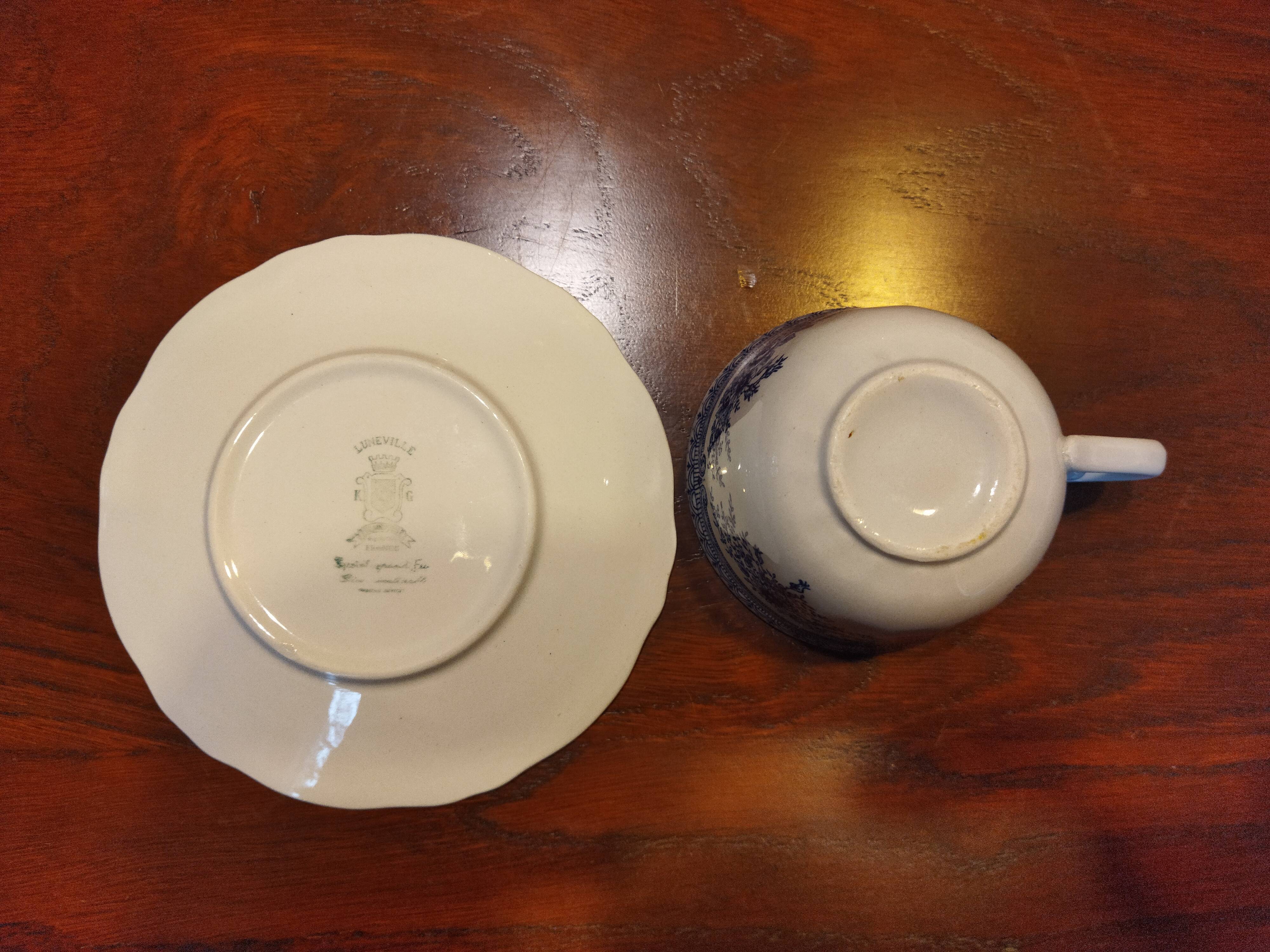 K&G Lunéville coffee cup "The Cottage"