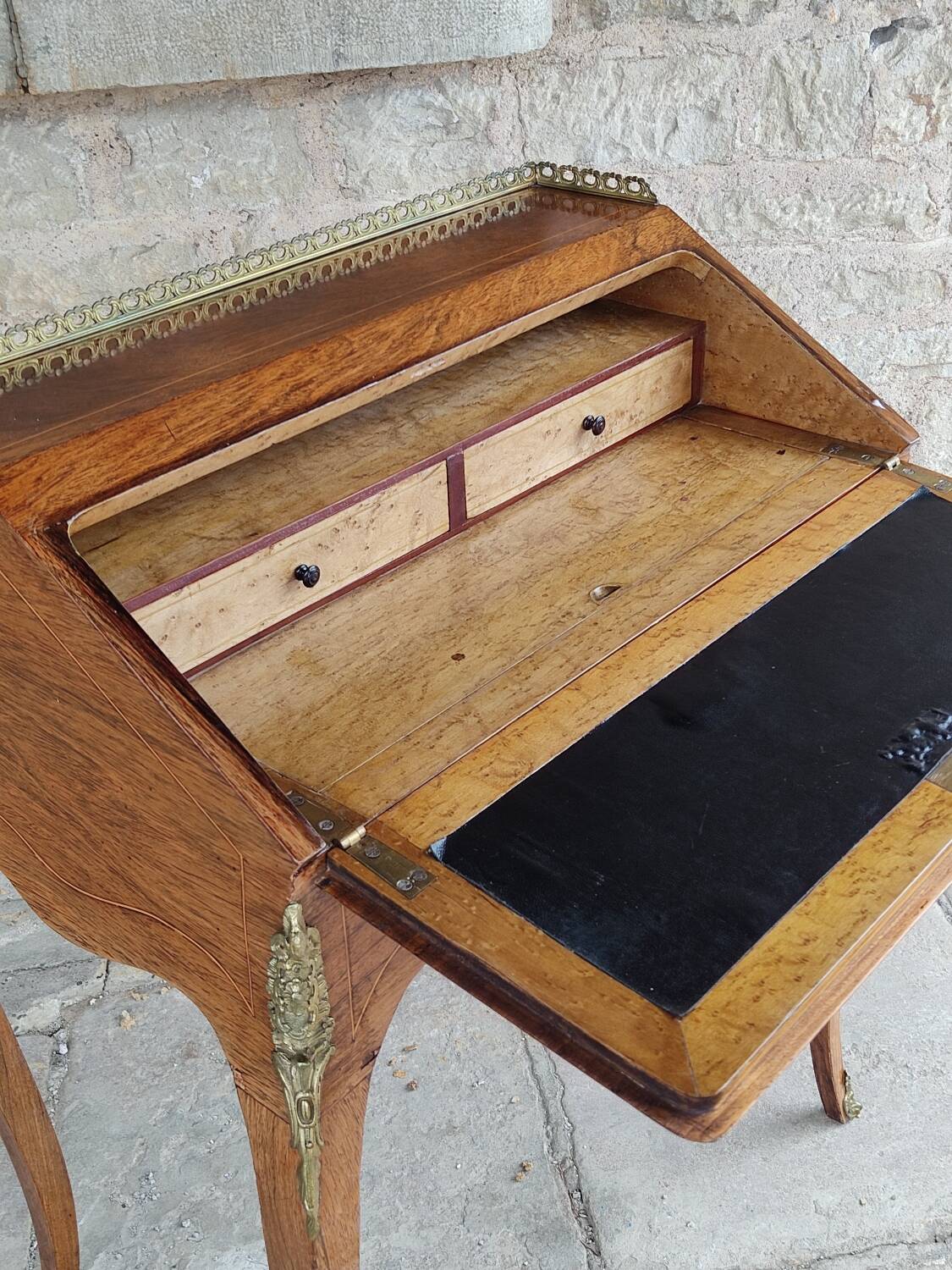 Sloped desk in Louis XV style