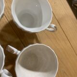 4 cups coffee with Johnson bros saucers