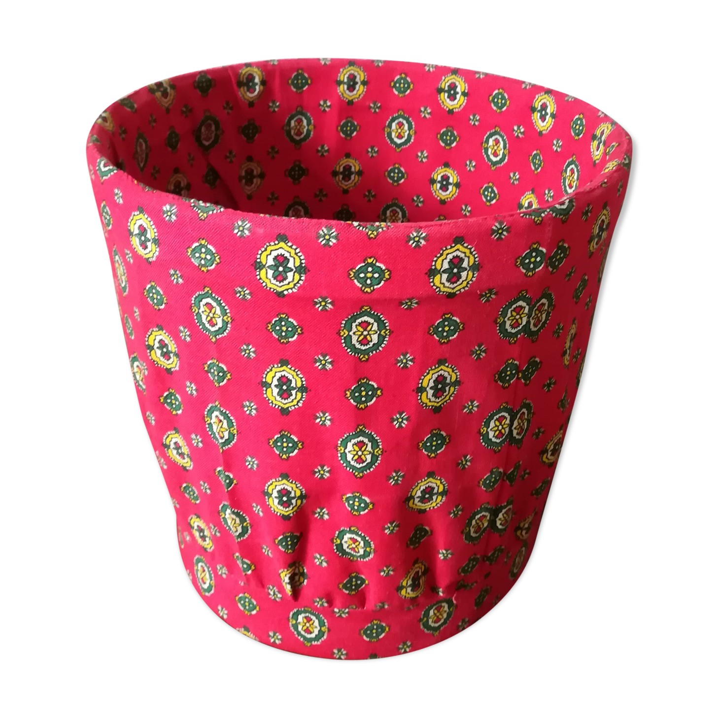Provençal fabric basket