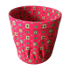 Provençal fabric basket