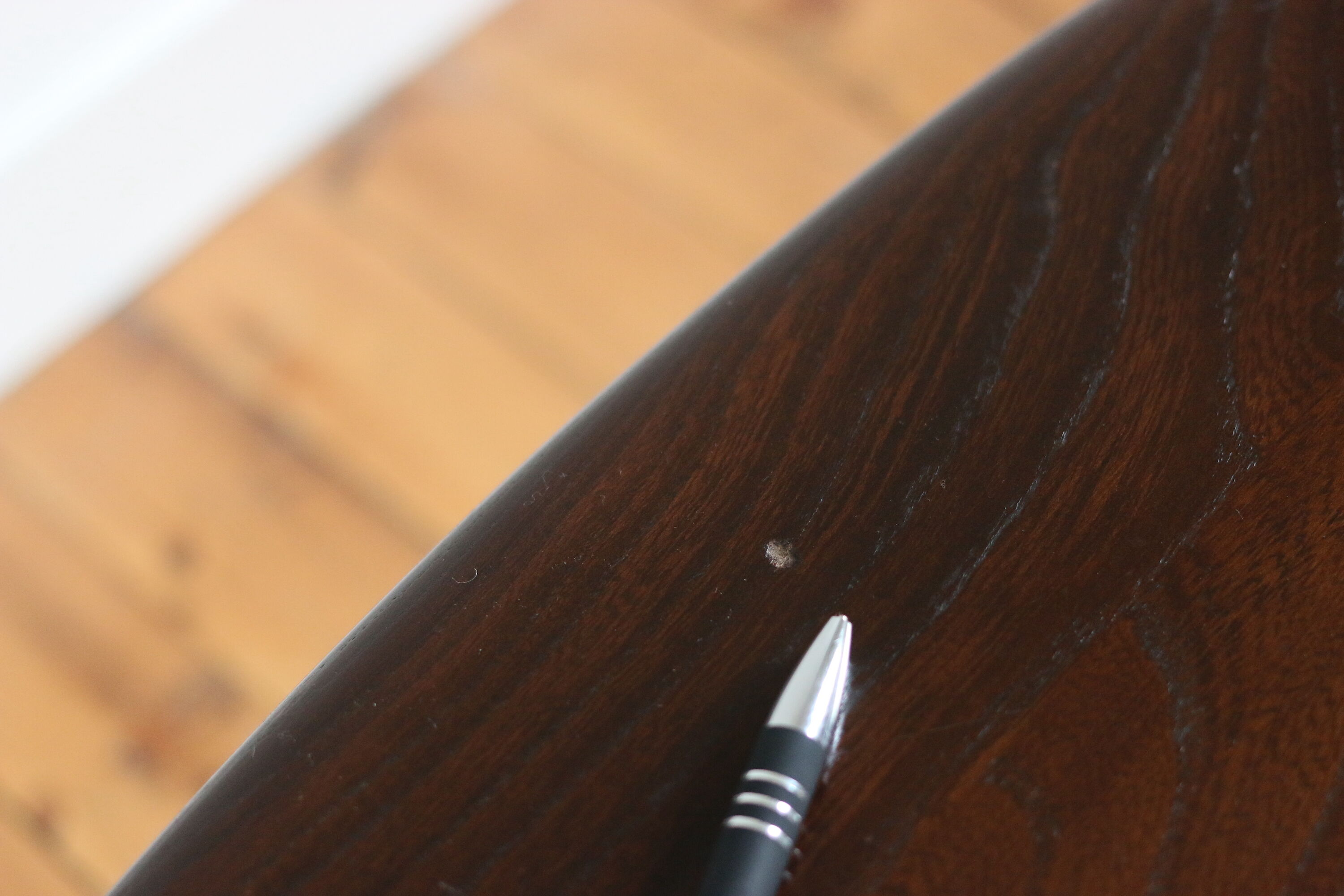 Vintage oval Scandinavian coffee table Ercol 1960