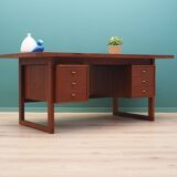 Teak desk, Danish design, 1970s, production: Denmark