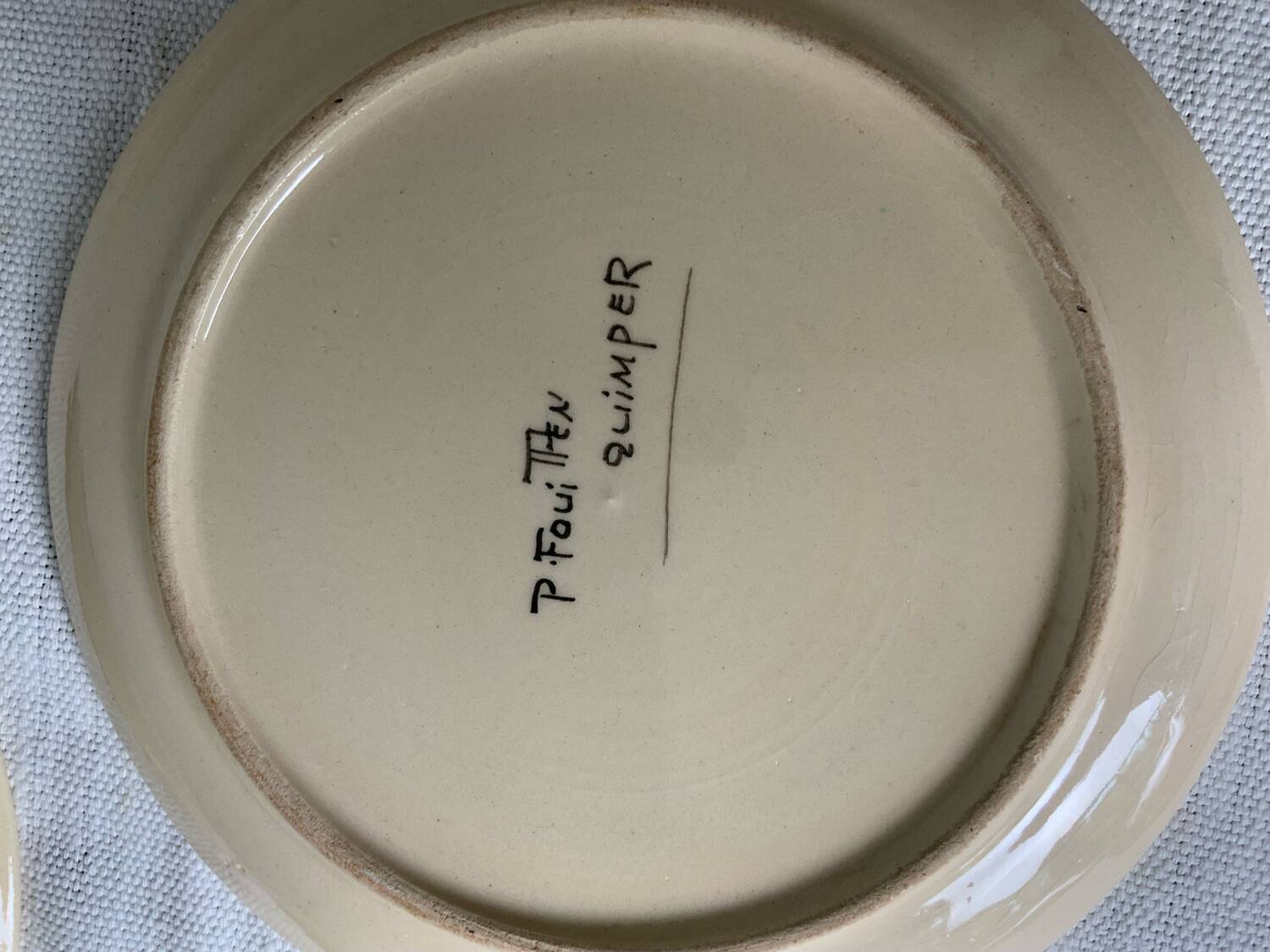 10 assiettes vintage