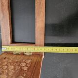 Extensible exotic wood bookend