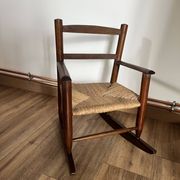 Paire de fauteuils à bascule enfant