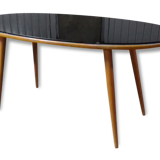 Table low Scandinavian 50s 60s oval