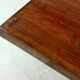 Large Bamboo and Wood Coffee Table Attributed to Axel Vervoordt 1980s