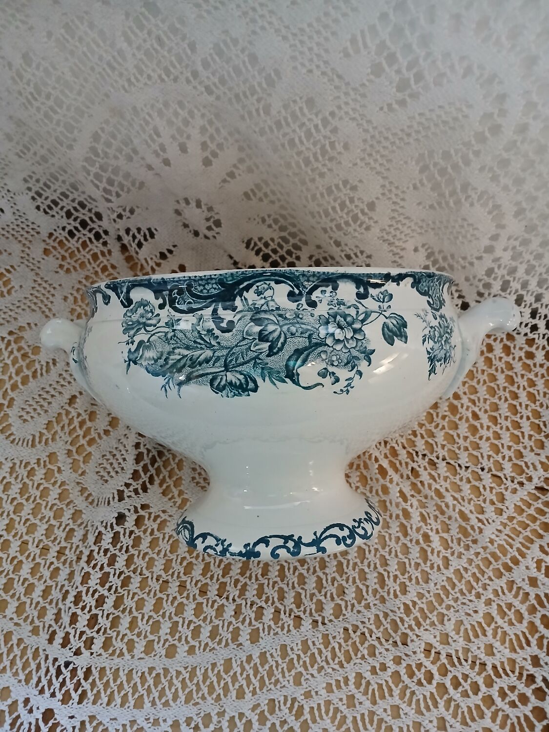 Antique Ironstone Soup Tureen