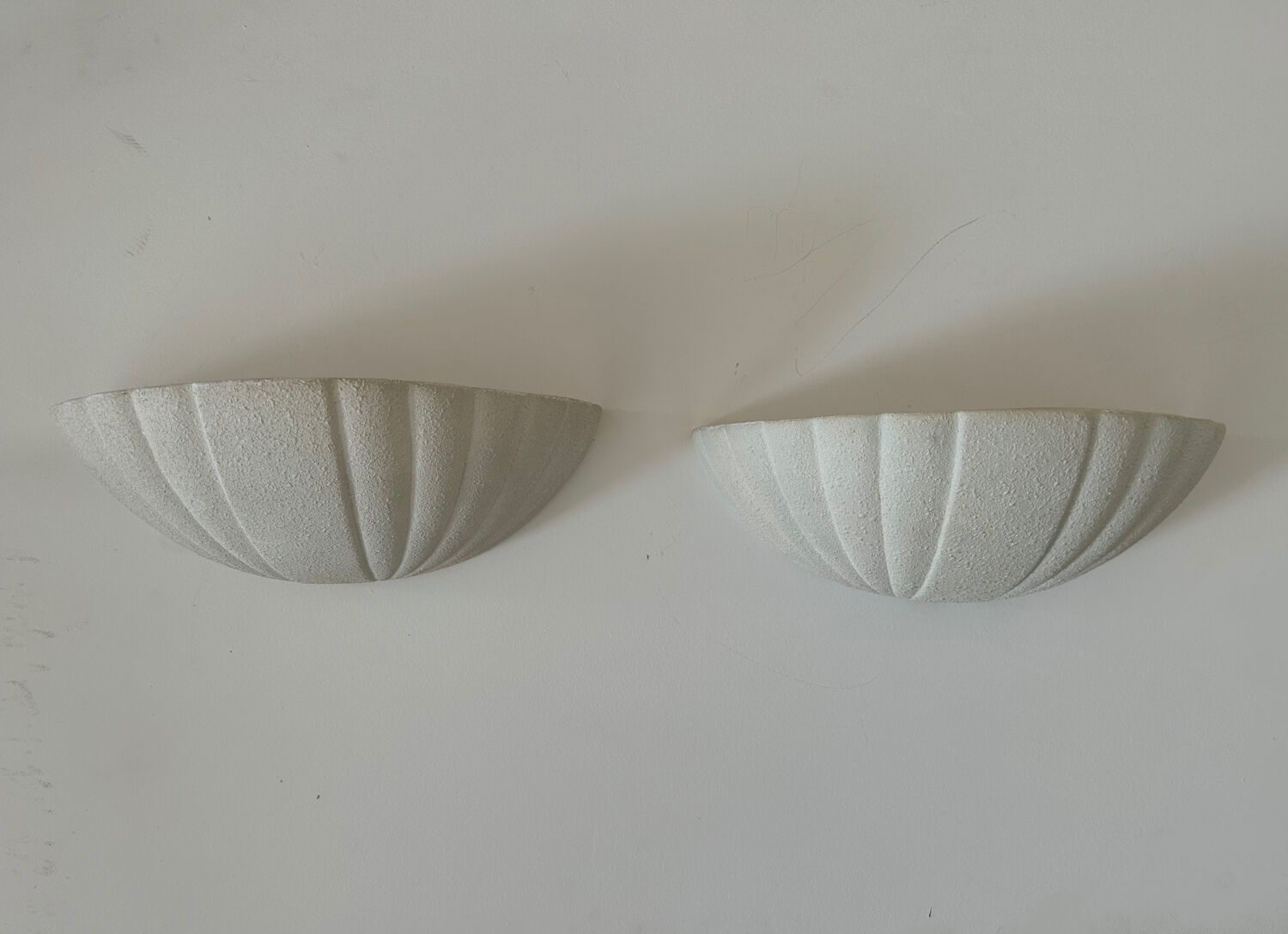 Pair of vintage waterproof, plaster, France 1970