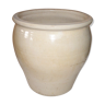 Old grey sandstone pot