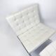 Barcelona chair and ottoman Knoll original — Mies van der Rohe