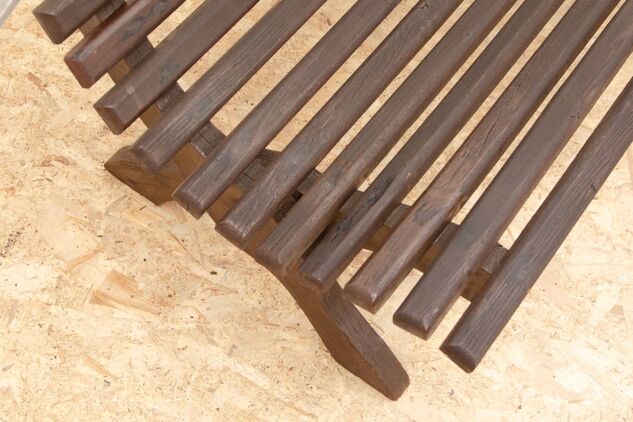 Vintage Garden bench, 1980s, Czechoslovakia