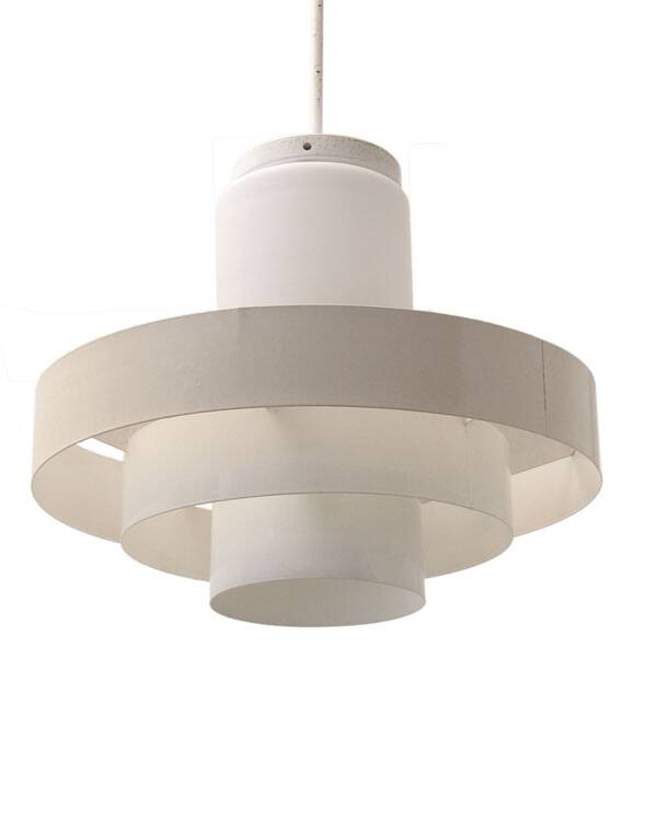 Large Fog and Morup industrial vintage pendant lamps