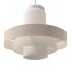 Large Fog and Morup industrial vintage pendant lamps