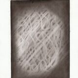 Abstract interlacing drawing in black and white 5