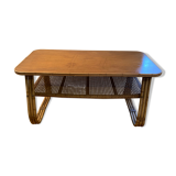 Rattan coffee table