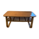 Rattan coffee table