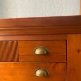 Wooden storage unit