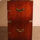 Mahogany Military or Naval Chest of Drawers - 19th Century
