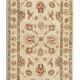 Traditional Runner Rug Handknotted Carpet Cream Area Gray Afghan Rug Home D
