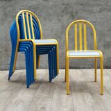 7 Mallet Stevens school chairs