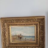 Old painting from the 19th century