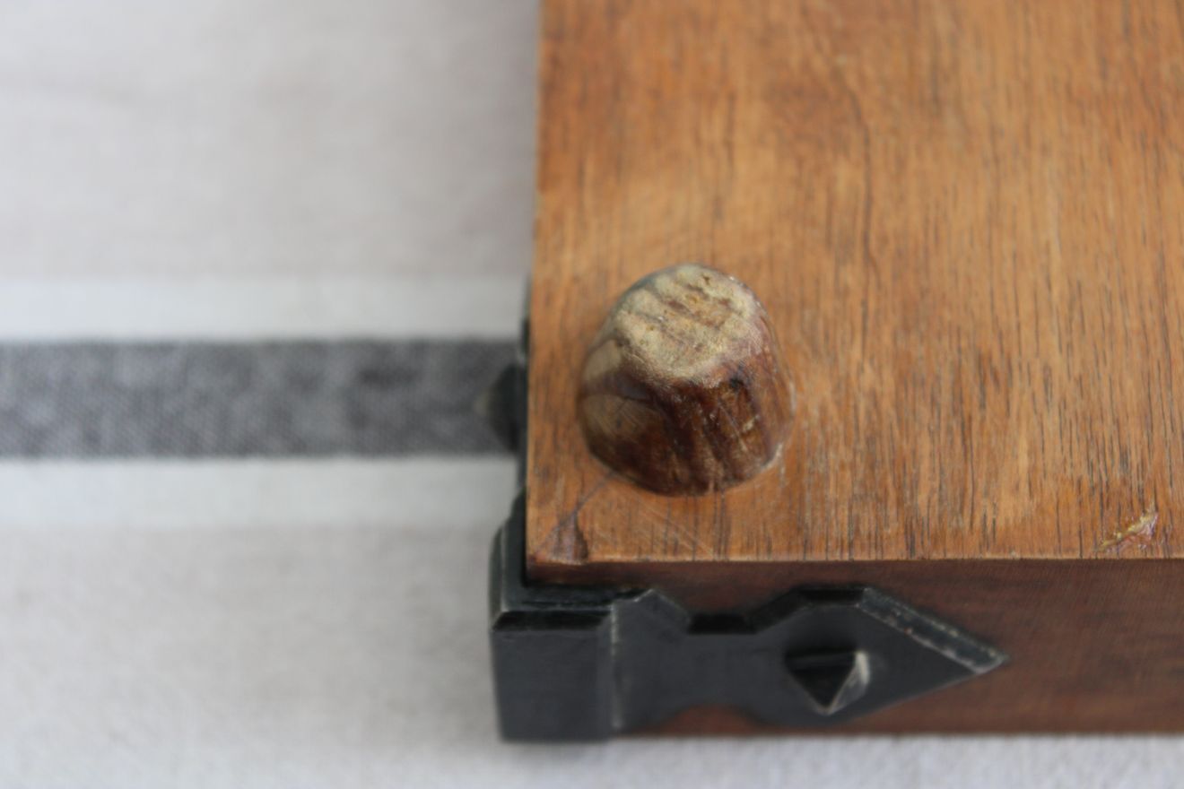 Old wooden log