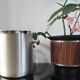 Vintage 70s insulated aluminium ice bucket
