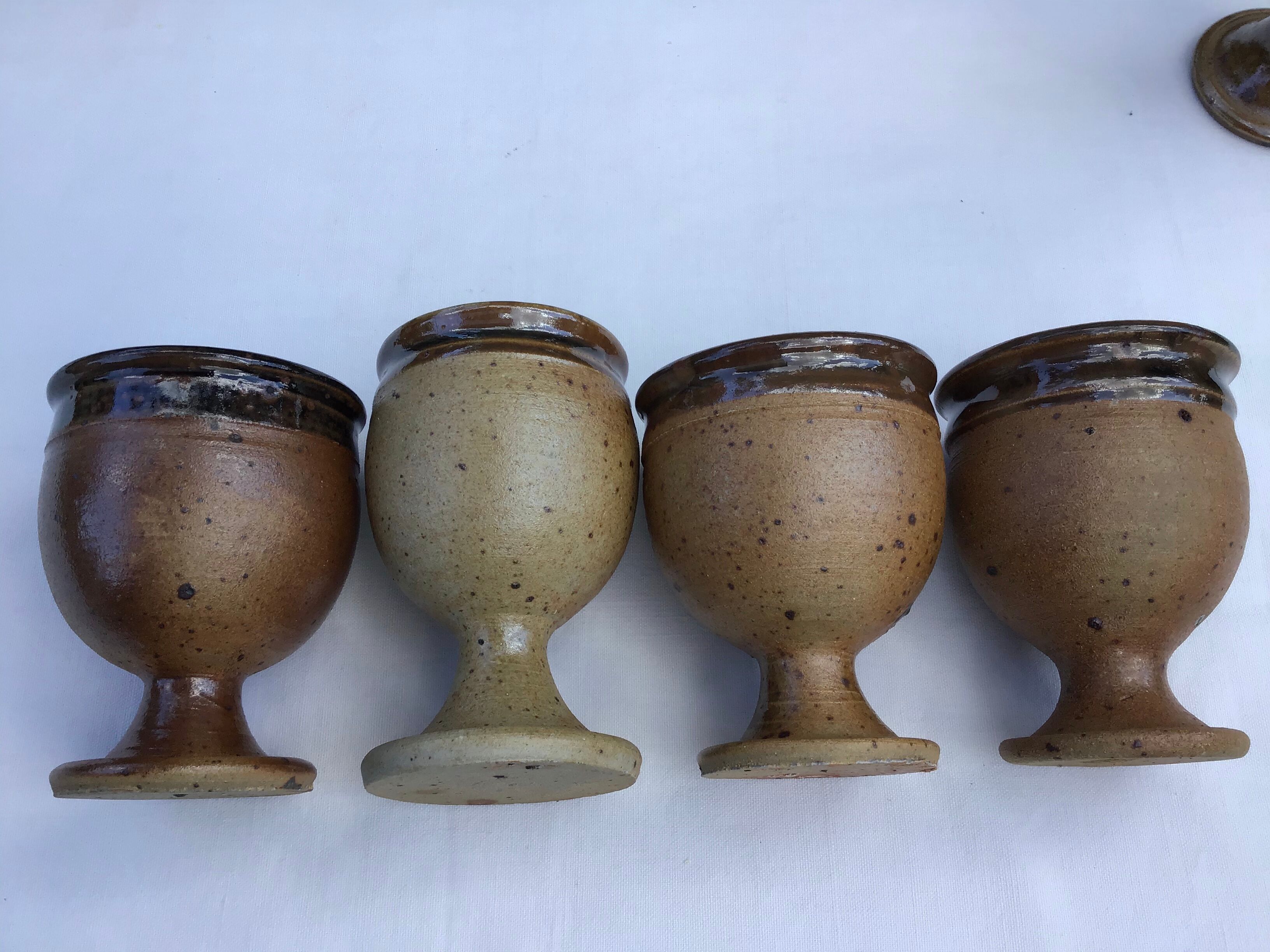 6 cups sandstone P.Digan La Borne pyrite