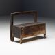 Banc Coffre Primitif Wabi Sabi, France, 19ème Siècle