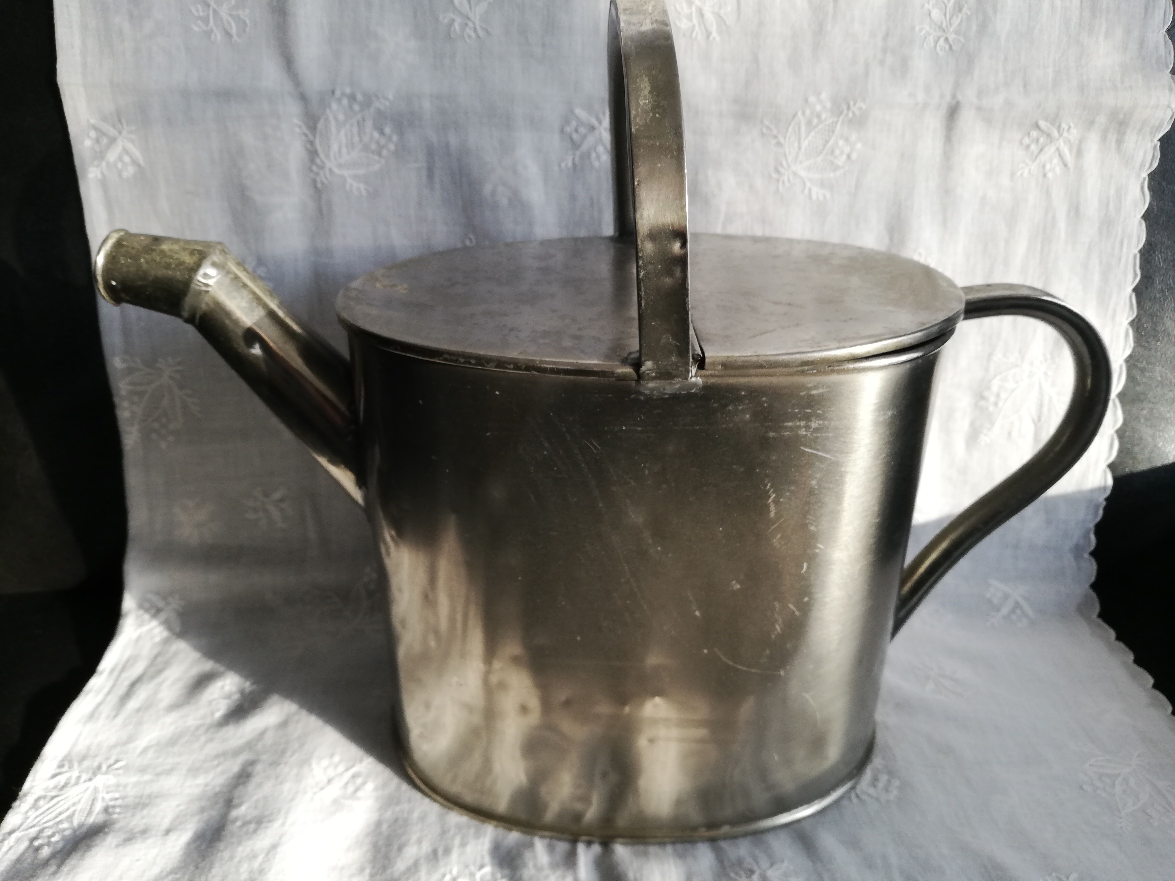Old homemade watering can 4.5 liters