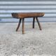 Rustic wooden stool