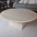 Vintage travertine coffee table