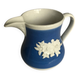 Pot à lait décor bleu