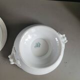 Opaque Lunéville porcelain soup tureen