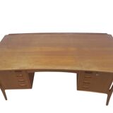 Teak Desk, designed by Svend Aage Madsen for H.P. Hansen, Denmark, 1960s