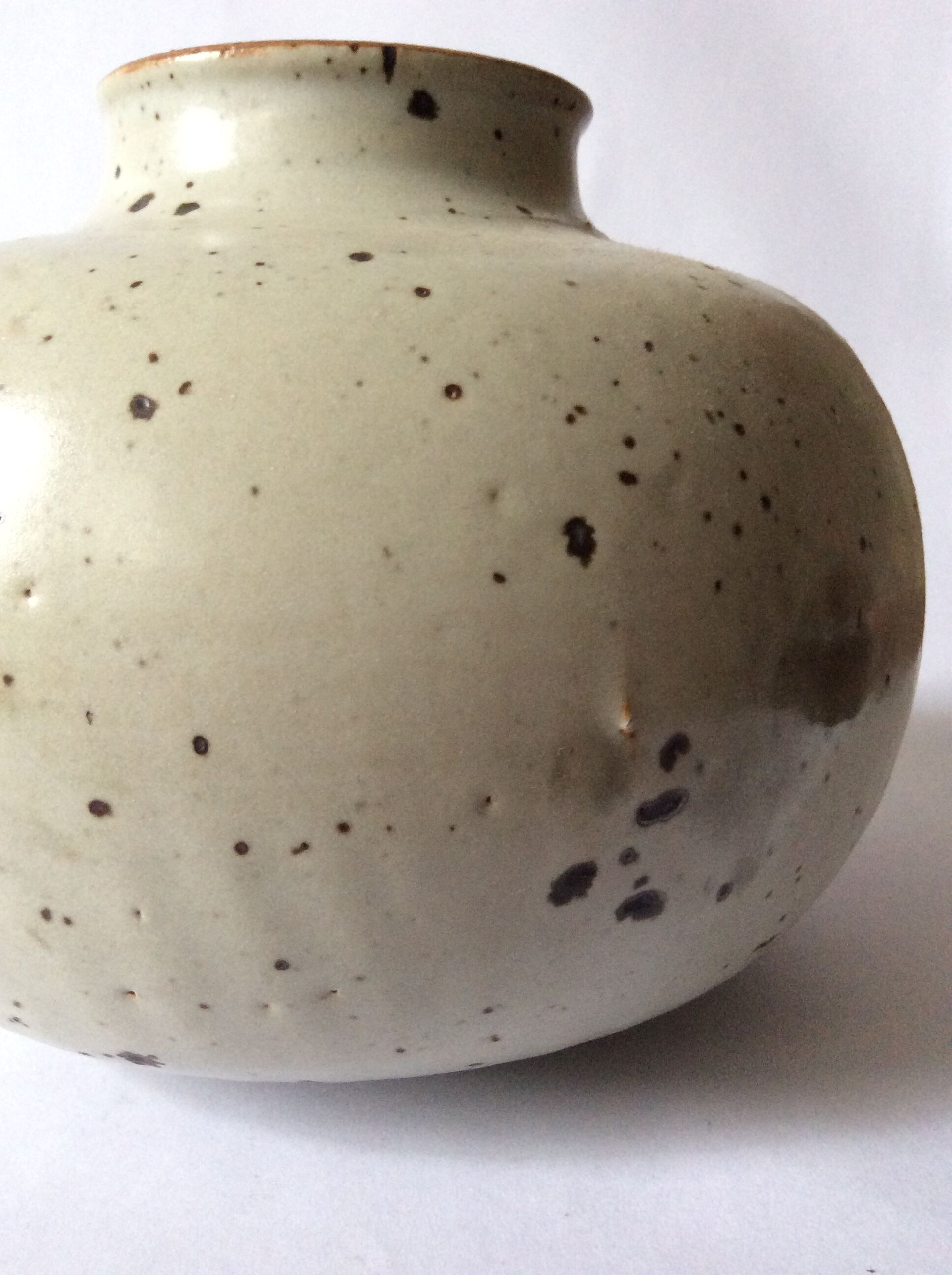 Vallauris le tesson 1970s pyrity sandstone vase