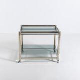 Italian chrome-plated steel service, 1970s
