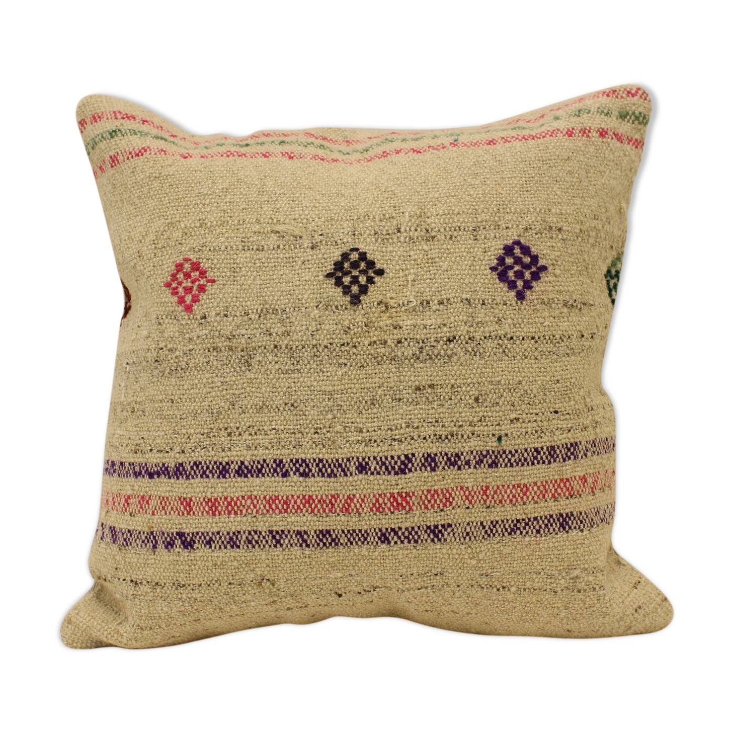 40x40 Cm Kilim Cushion,Vintage Cushion Cover
